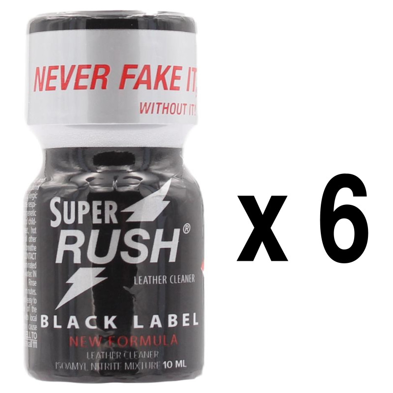 BGP Leather Cleaner Super Rush Black Label 10ml x6
